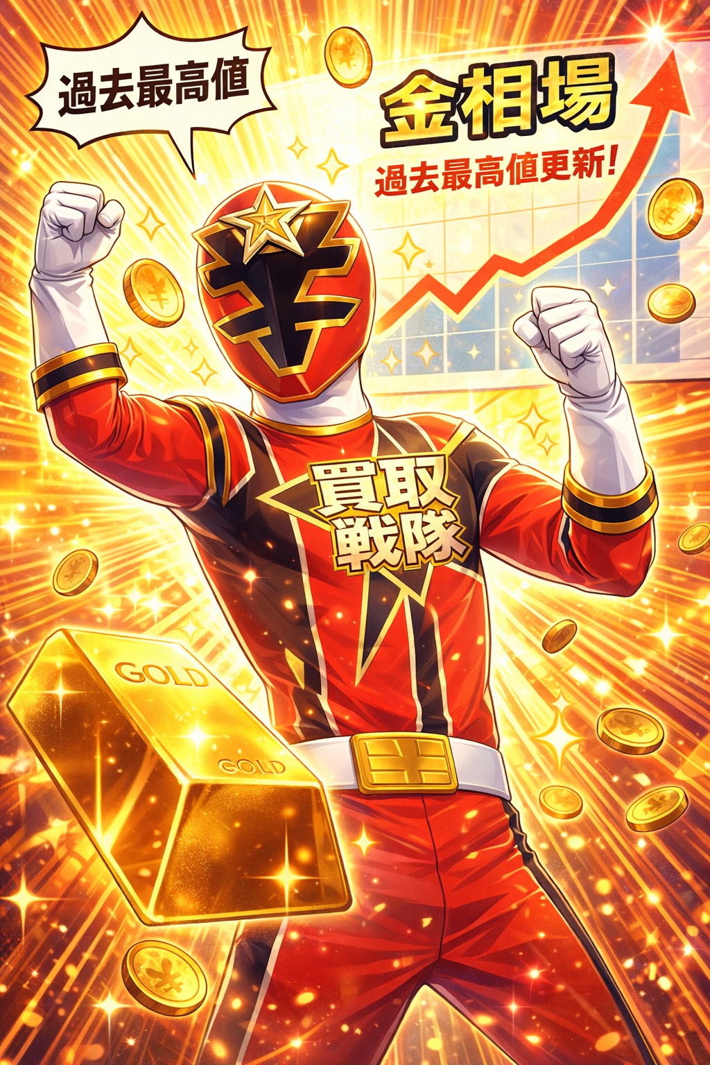 金を売るなら今！！