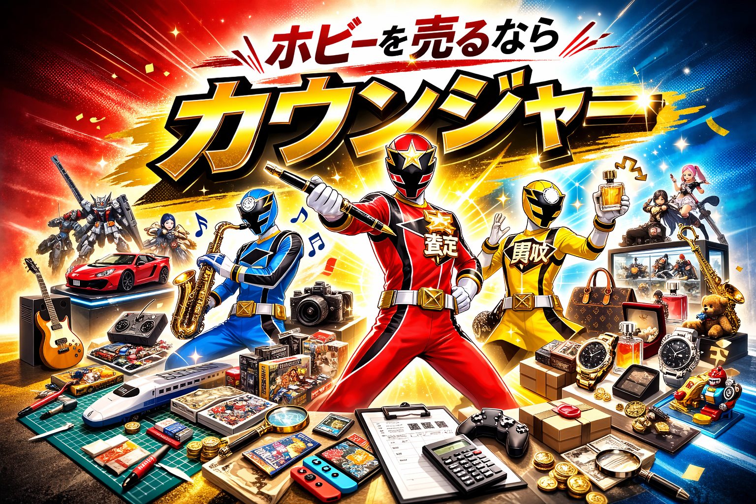 ホビーを売るなら！！